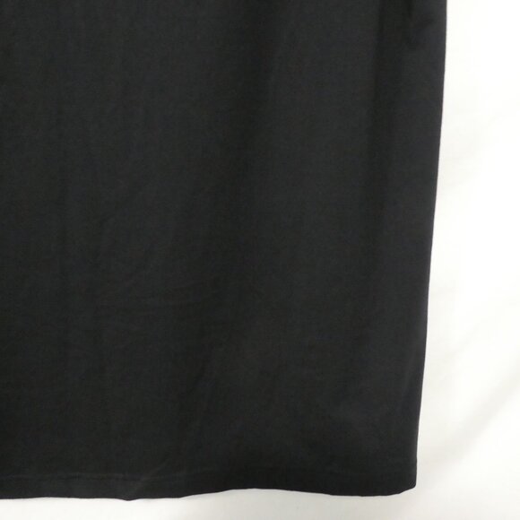 NOLA | 1X | Classic Black Exercise T-Shirt | Round Neck | Mesh Upper Back - Picture 7 of 13